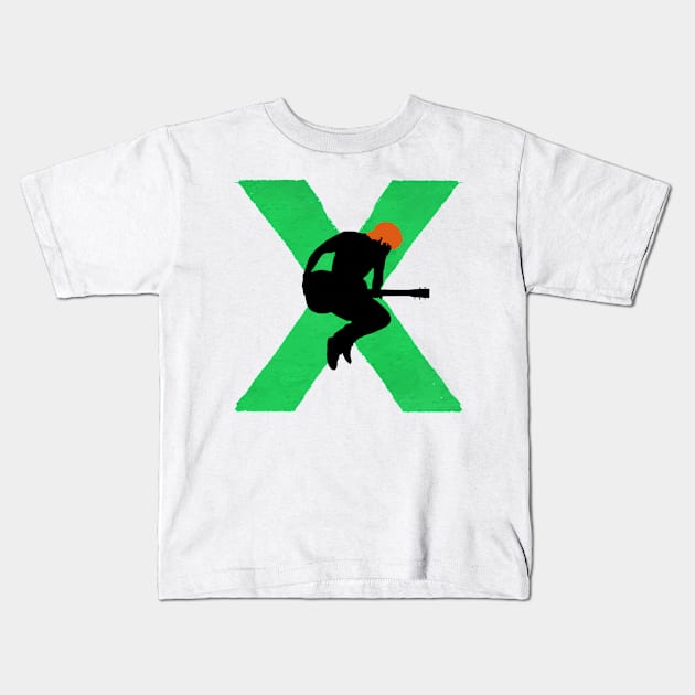 X Kids T-Shirt by Juanpe